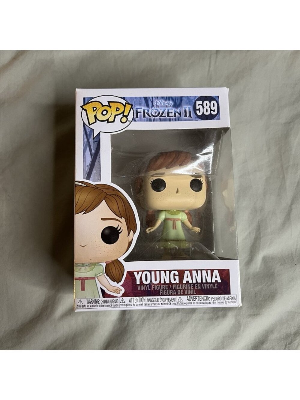 Funko Pop! Disney Frozen II Young Anna #589 Vinyl Figure